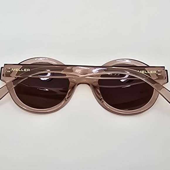 Meller Eco Bashira Salt Kakao Brown Frame Polarized Brown Lens Round Sunglasses main image 5
